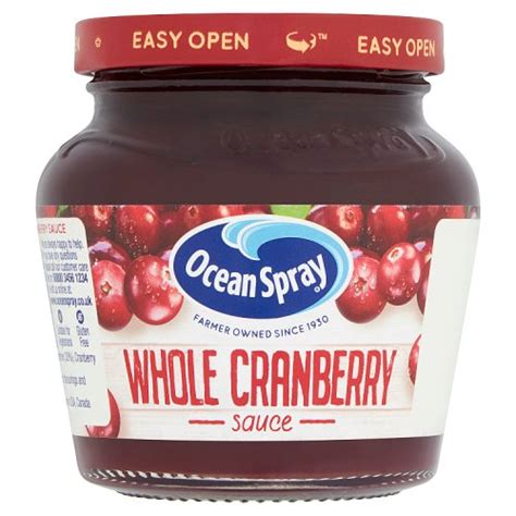 It takes 10 minutes (maybe 15 tops) to make the sauce fresh and the recipe is on the bag. Ocean Spray Wholeberry Cranberry Sauce