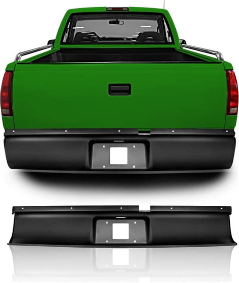 Amazon Scitoo Steel Texture Black Rear Step Bumper Assembly Fit