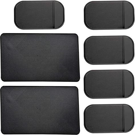7 Pack Car Dashboard Anti Slip Mat 2 Sizes Heat Resistant Sticky Non