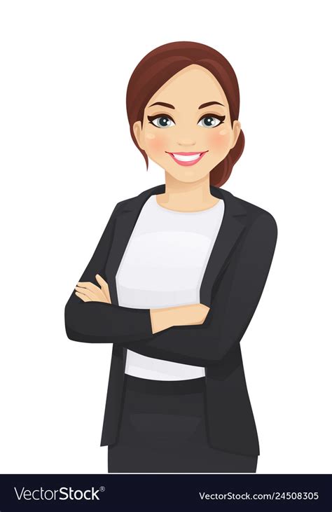 Business Woman Vector