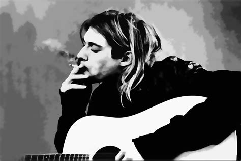 Kurt cobain is back with us in this free lwp, which pays homage to his image and sick guitar playing. Kurt Cobain Background (63+ pictures)
