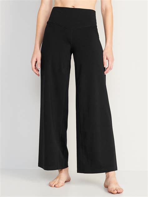 Extra High Waisted Powerchill Wide Leg Pants Old Navy