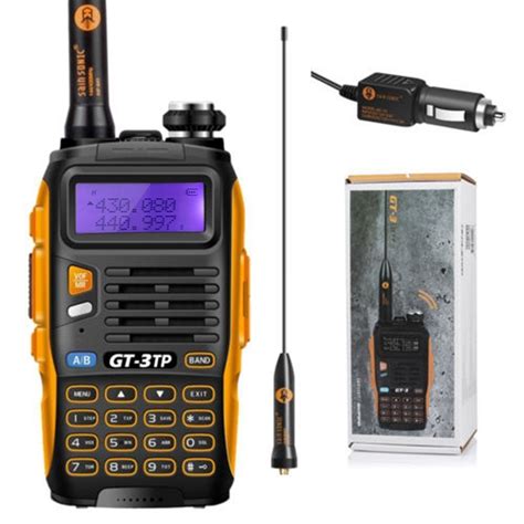 Handheld Radio Scanner 2 Way Digital Transceiver Police Ham Vhf Antenna