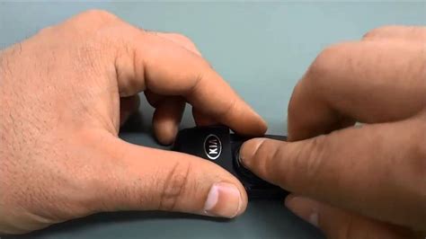 How To Change The Key Fob Battery For A Kia Sportage Youtube