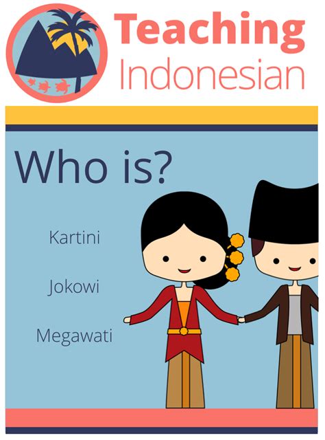 Teaching Indonesian Resources Printable Resources For Teaching