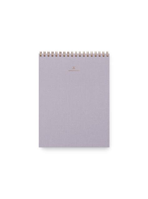 Office Notebook 70 Lined Paper Desk Notepad Appointed