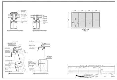 Skylight Detail Dwg