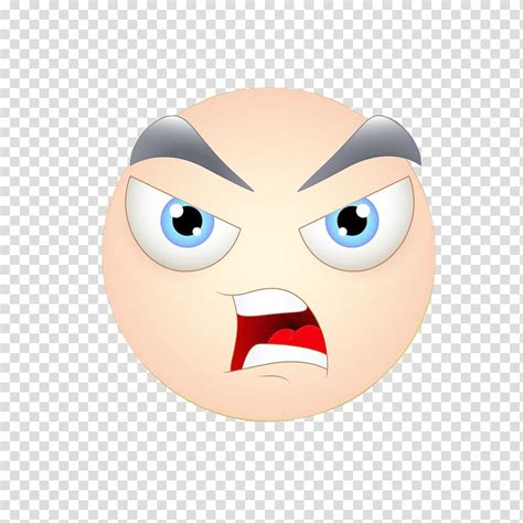 Anger Clipart Facial Expression Anger Facial Expression Transparent