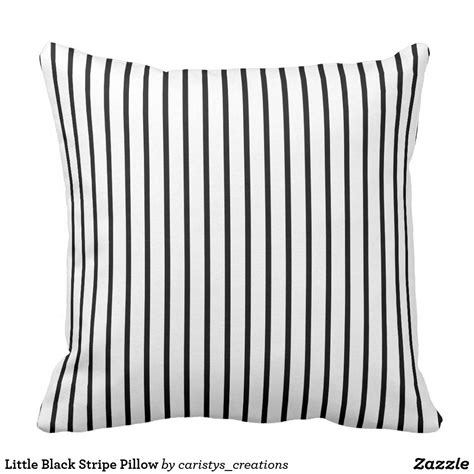 Striped Black And White Throw Pillow White Throw Pillows Stripe Throw Pillow