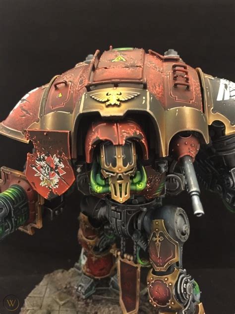 Warhammer 40k Imperial Knight Titan Pro Painted Magnetized Weapons