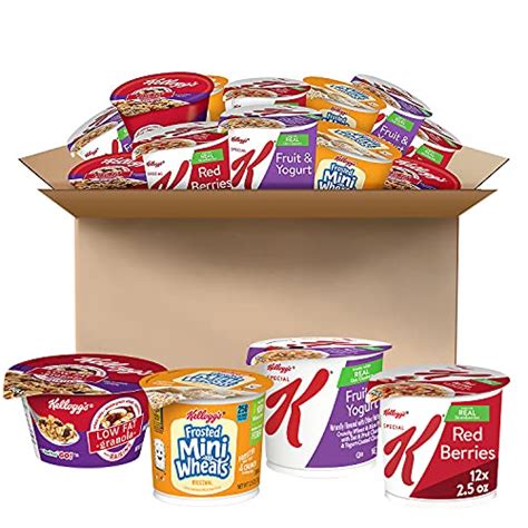 Kelloggs Breakfast Cereal Variety Pack Assortment Varies Single