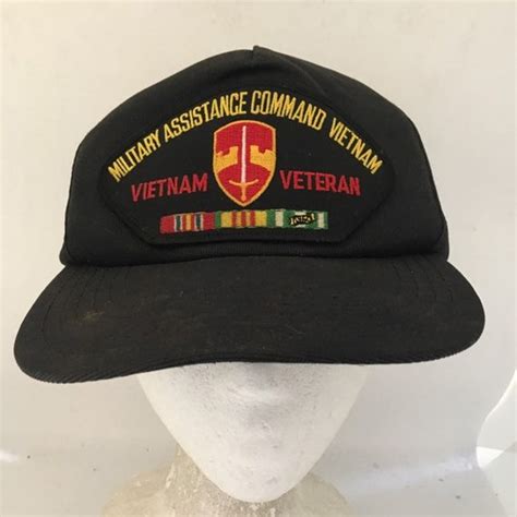 Vintage Military Assistance Command Vietnam Trucker S Gem