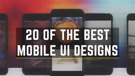 We are gathered the professionally designed, modern mobile app ui designs are right here. 20 of the Best Mobile UI/UX Designs for Inspiration