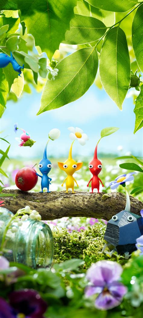 Pikmin 3 Phone Wallpaper Mobile Abyss