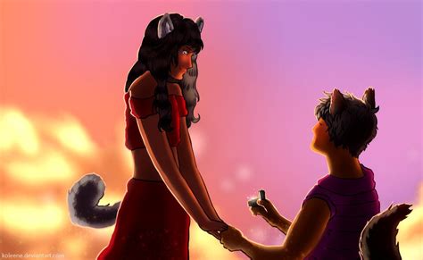 Credit To Artist Omg Aaron Finally Proposed To Aph Imma Go Die Of Fangirling Bye Aphmau