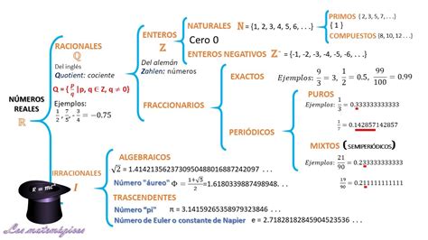 Cuadro Sinoptico De La Clasificacion De Los Numeros Reales Xili