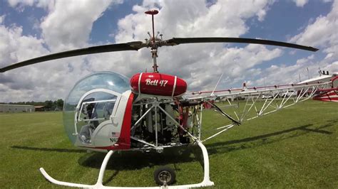 Bell 47 G 2 Helicopter Gopro Walk A Round Youtube