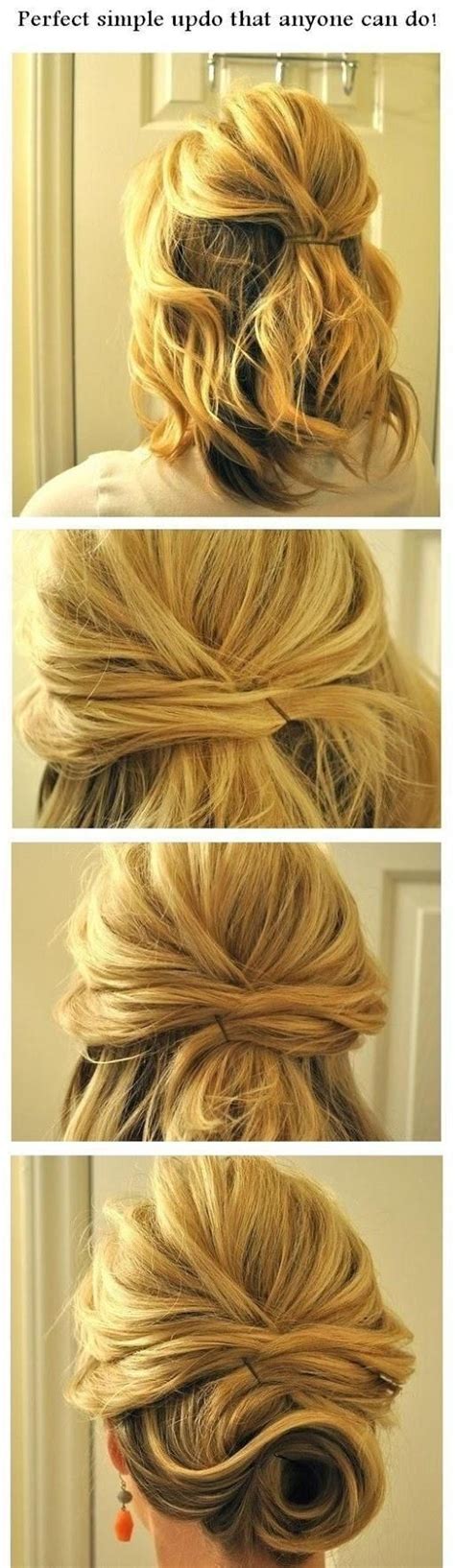 Easy Do It Yourself Updo For Short Hair 51 Easy Updos For Short Hair To Do Yourself Here Is