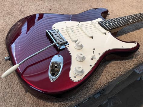 Product specs model name fsr mij traditional 60s stratocaster®, rosewood fingerboard, midnight model # 5562600306 series made in japan traditional country of origin jp color black body. 1989 Midnight Wine Strat Plus DX V1 with Silver/Silver ...