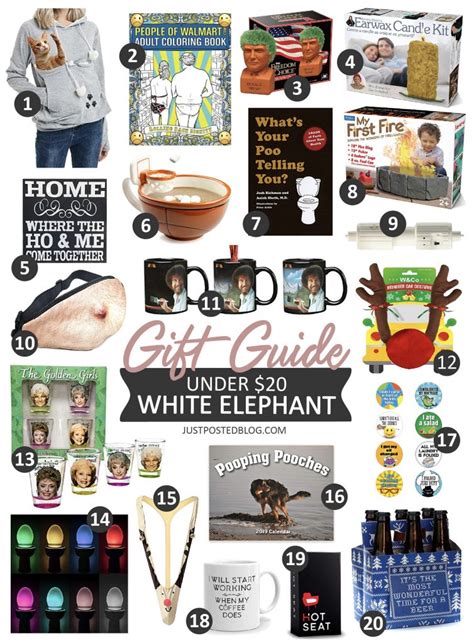 We make things very easy to provide great event. 20 Under $20 White Elephant Gift Ideas - Just Posted
