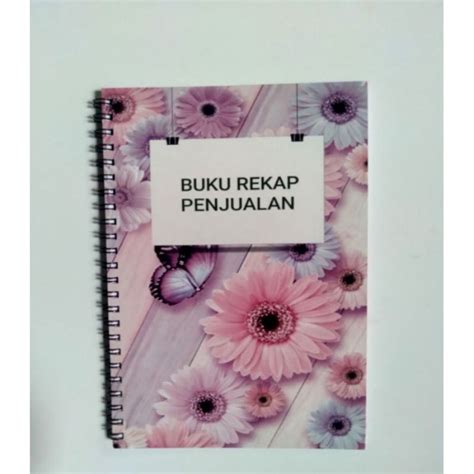 Jual Buku Rekap Penjualan Shopee Indonesia