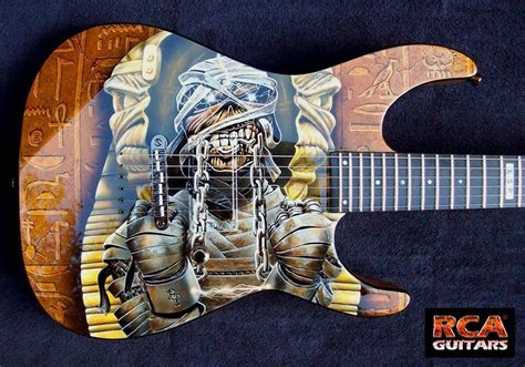 Make iron maiden eddie memes or upload your own images to make custom memes. Iron Maiden Eddie Custom by RCA Guitars | Cool guitar ...