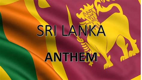 Sri Lankan National Anthem Youtube