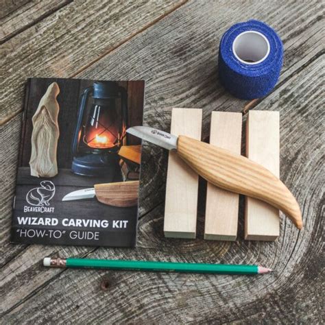 Wood Carving Whittling Hobby Kit For Adults And Teens Diy Wizard Ebay
