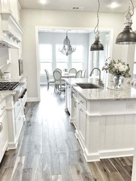 Luxury White Kitchen Gray And White Kitchen Kitchen Grey Long