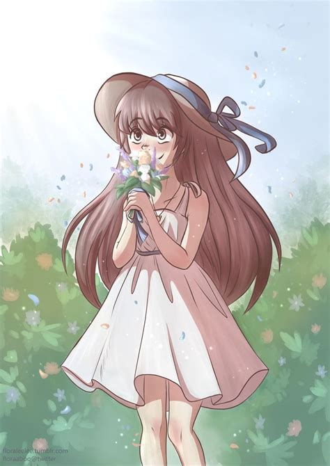 Twitter Pics Anime Flower Girl