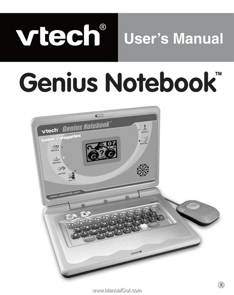 Vtech 80 076900 User Manual