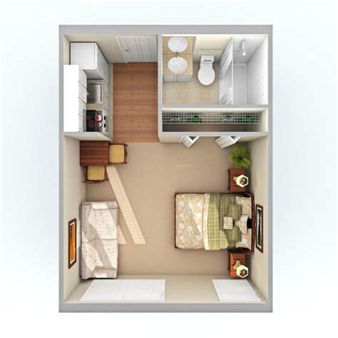 18 Coolest Studio Apartment Layout Decoratoo Studio Apartment Floor