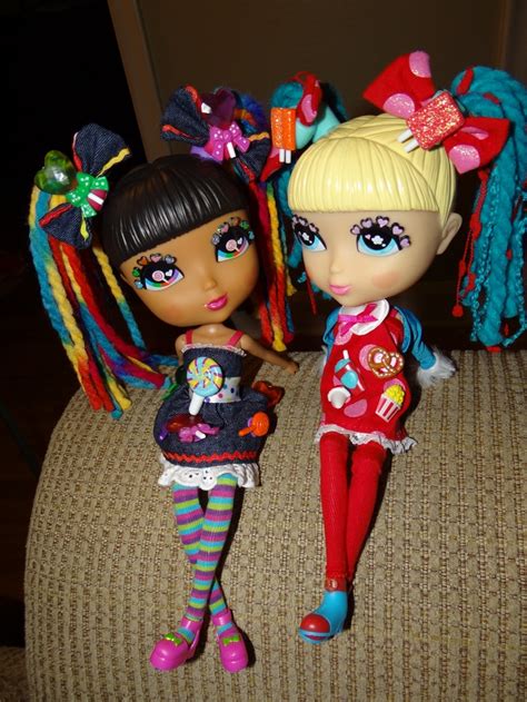 Cutie Pop Dolls Bonding In Their Yarn Dreadlocks Pop Dolls Dolls