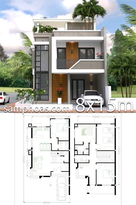 The House Has Two Story Level With Big Terrace Roof Top 1 Car Parking