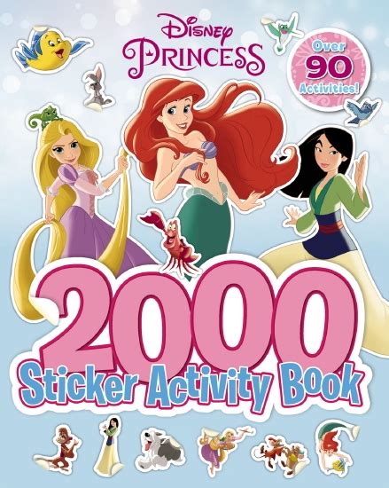 The Store Disney Princess 2000 Sticker Activity Book Book The Store