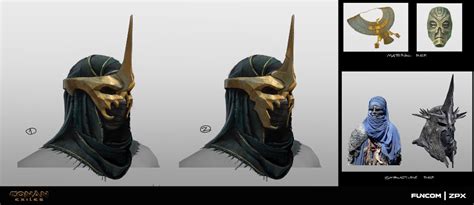 ArtStation - Conan Exiles armors: production concept art , Daniele Solimene
