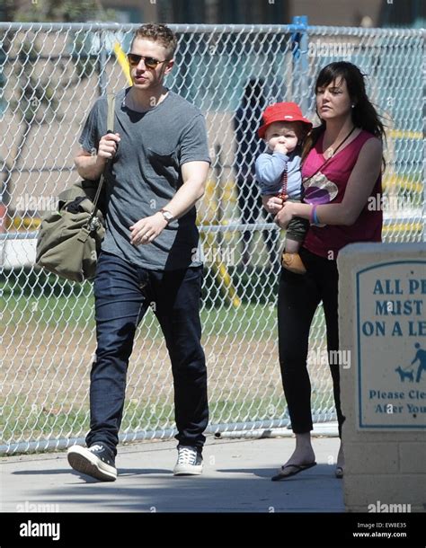 Josh Dallas Spends Quality Time With His Son Oliver And His Nanny At A