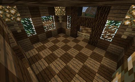 Wooden House Spruce And Dark Oak Minecraft Map