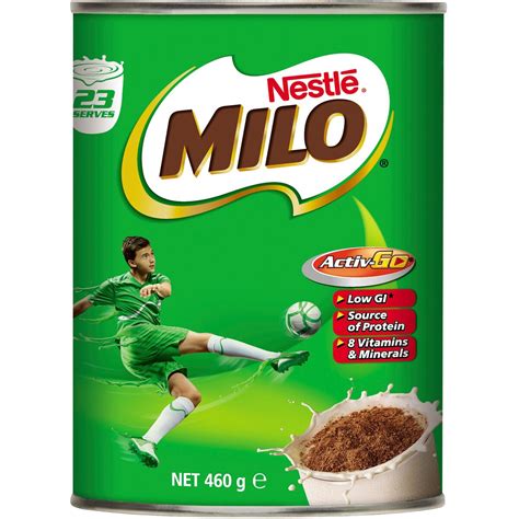 Milo (countable and uncountable, plural milos). Nestle Milo 460g | BIG W