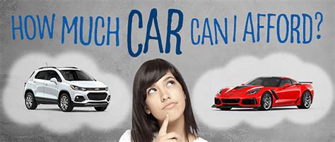 Evaluate whether you can afford a vehicle by estimating your monthly payment and comparing it to your budget with cars.com's car affordability calculator. How Much Car Can I Afford? | Calculating Car Payment | GM ...