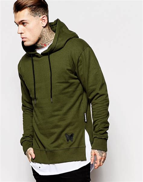 These days men can wear hoodies with Good For Nothing Hoodie in Khaki (Green) for Men - Lyst