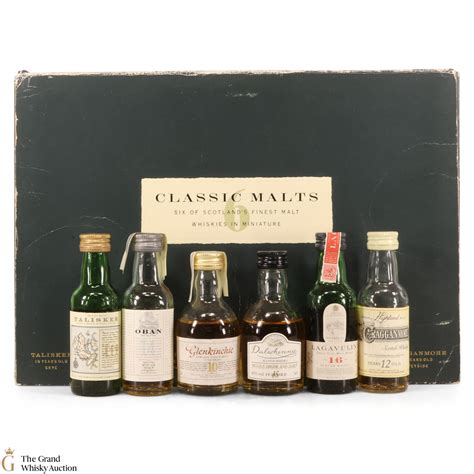 Classic Malts Of Scotland 6 X 5cl Miniatures Auction The Grand