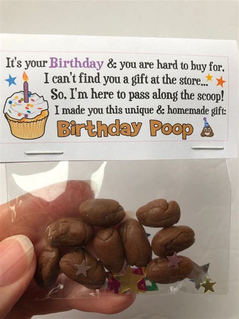 Birthday Poop Its Your Birthday Hilarious Birthday Etsy