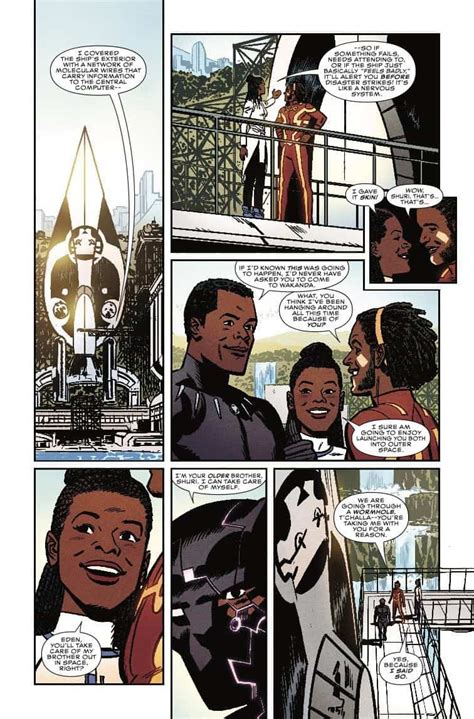 Marvel Comics Universe And Shuri 1 Spoilers Black Panther’s Sister Gets Spotlight In Brand New