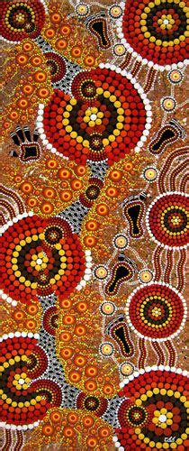 Songlines Aboriginal Art Symbols Aboriginal Dot Painting Aboriginal