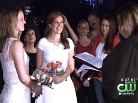 Watch Same Sex Weddings Begin In Pennsylvania