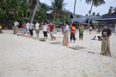 Start pendek (bunch start) 2. Tertunailah Hasrat Di Hati: Sukaneka Tepi Pantai Kampung ...