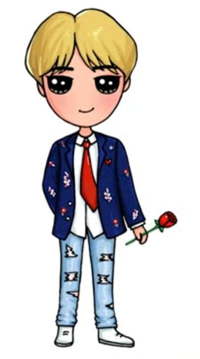 Jin Bts By Draw So Cute Cute Drawings Bts Drawings Drawings