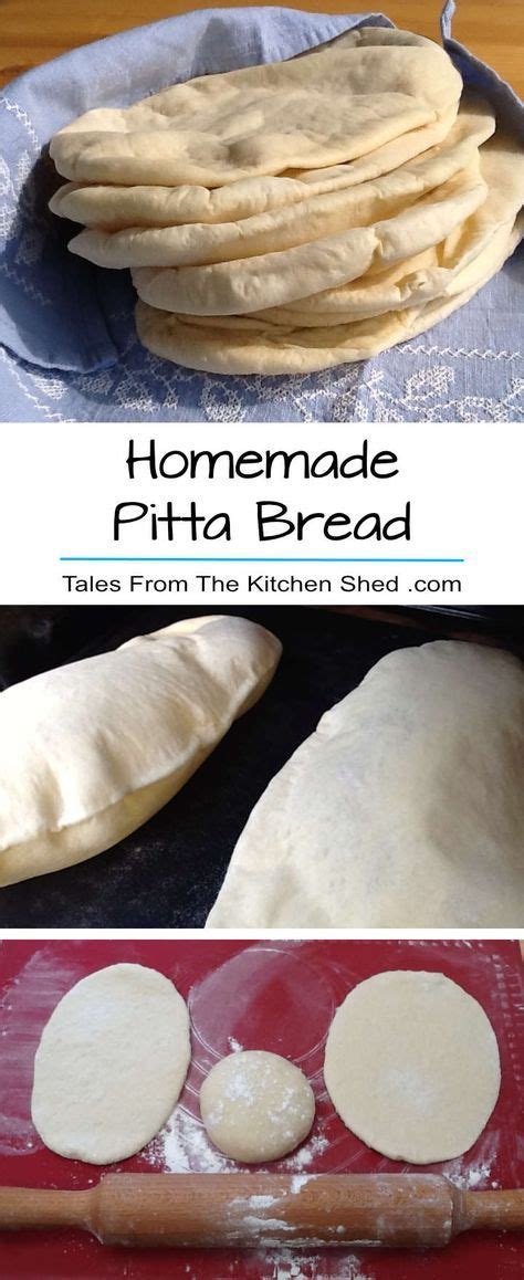 And originally, we cooked the pita bread on the stovetop in a hot cast iron pan. Homemade Pitta Bread - Tales From The Kitchen Shed | Recipe | Pitta bread, Recipes, Bread