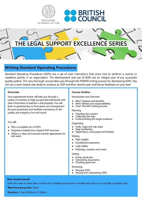 Sal E Legal Support Excellence Writing Standard